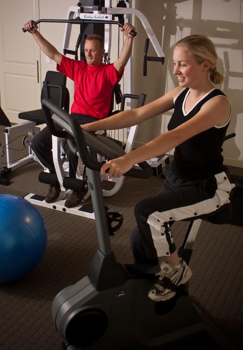 Regal Palms Resort Rotorua Bagian luar foto A stationary bicycle